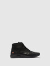 Lace-up Ankle Boots ILUX729SOF BLACK